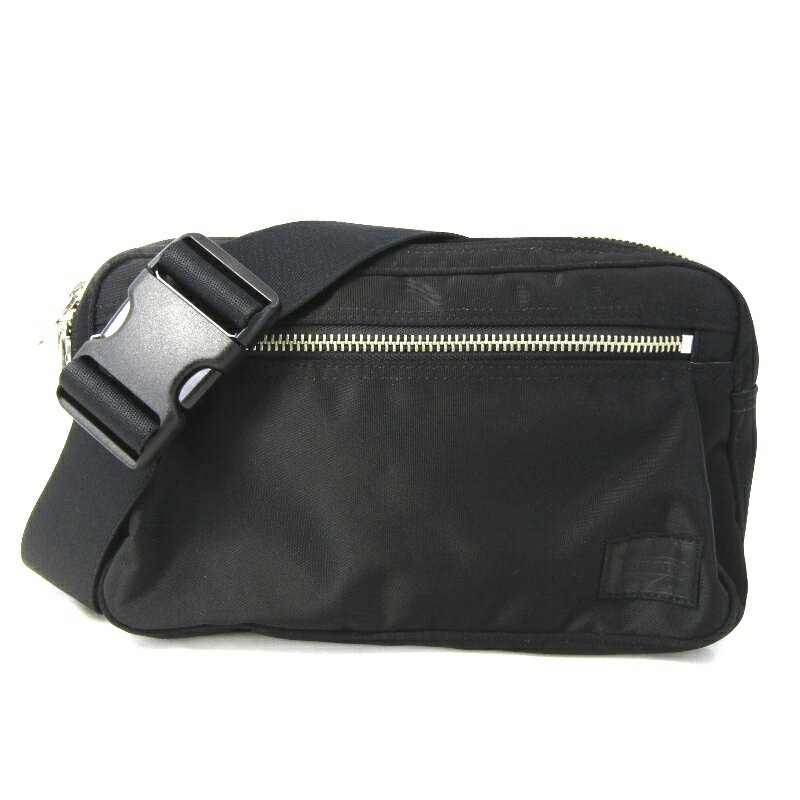 樂天商城 - 【中古】美品 PORTER ポーター ウエストバッグS リフト 822-06132 LIFT WAIST BAG ボディバッグ 吉田カバン 日本製 ブラック 黒 61005786