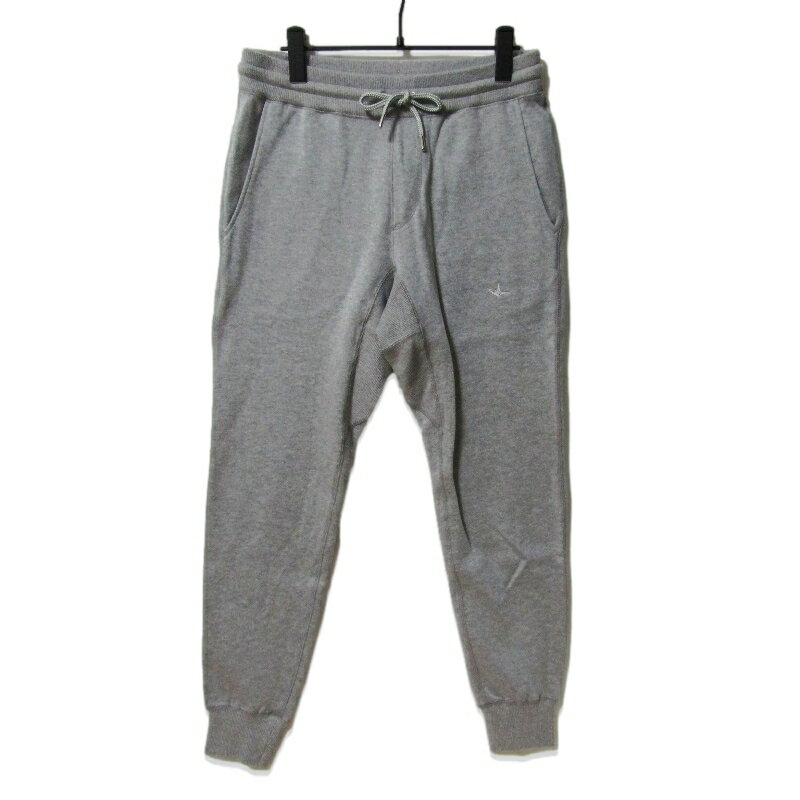 樂天商城 - 【中古】美品 1piu1uguale3 ウノピゥウノウグァーレトレ スウェットパンツ MRP604 SEA ISLAND COTTON JERSEY ジョガーパンツ グレー 4ジャージ コットン 日本製メンズ 27114003