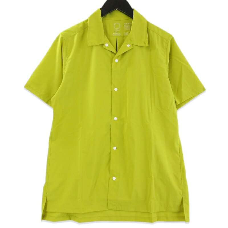 樂天商城 - 【中古】未使用 山と道 ヤマトミチ UL Short Sleeve Shirt M's 2026 半袖シャツ ウルトラ ショートスリーブシャツ Lemon Grass Sメンズ 71016049