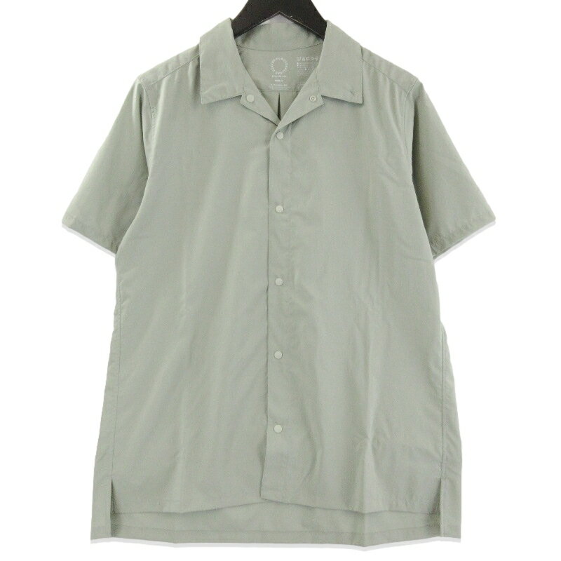 樂天商城 - 【中古】未使用 山と道 ヤマトミチ UL Short Sleeve Shirt M's 2026 半袖シャツ ウルトラ ショートスリーブシャツ Sea Grass Sメンズ 71016051