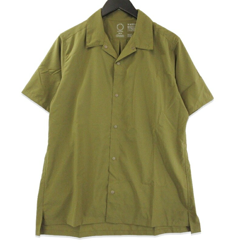 樂天商城 - 【中古】未使用 山と道 ヤマトミチ UL Short Sleeve Shirt M's 2026 半袖シャツ ウルトラ ショートスリーブシャツ Fir Green Mメンズ 71016054