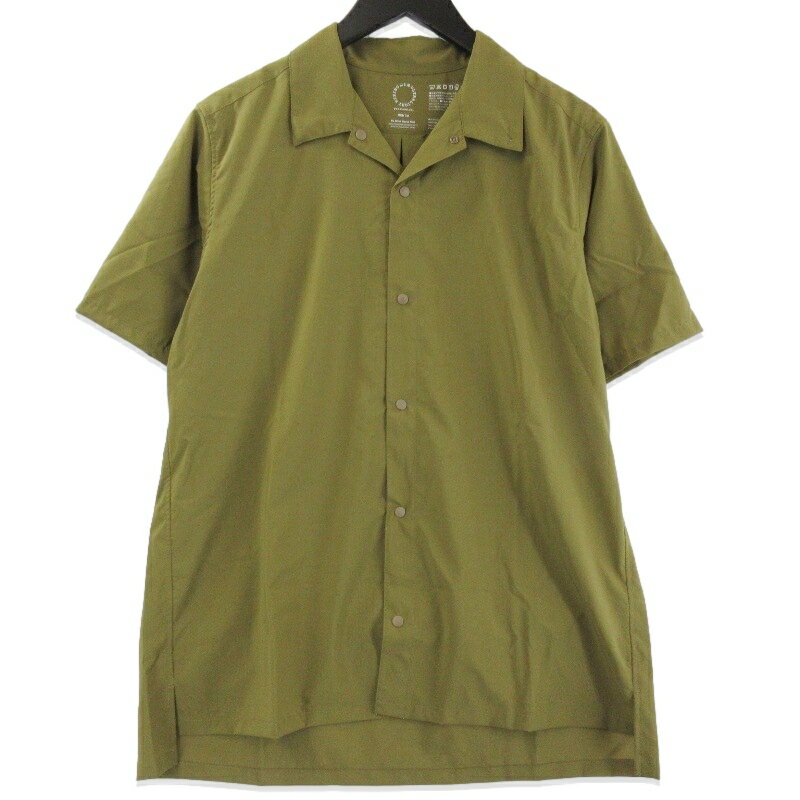 樂天商城 - 【中古】未使用 山と道 ヤマトミチ UL Short Sleeve Shirt M's 2026 半袖シャツ ウルトラ ショートスリーブシャツ Fir Green Mメンズ 71016055