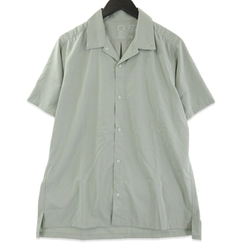 乐天商城 - 【中古】未使用 山と道 ヤマトミチ UL Short Sleeve Shirt M's 2026 半袖シャツ ウルトラ ショートスリーブシャツ Sea Grass Mメンズ 71016056