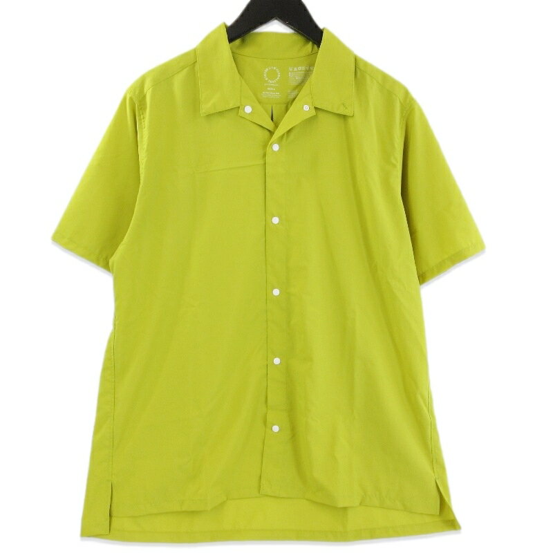乐天商城 - 【中古】未使用 山と道 ヤマトミチ UL Short Sleeve Shirt M's 2026 半袖シャツ ウルトラ ショートスリーブシャツ Lemon Grass Lメンズ 71016063