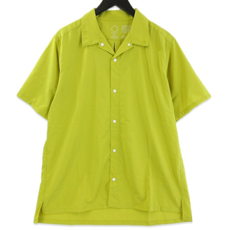乐天商城 - 【中古】未使用 山と道 ヤマトミチ UL Short Sleeve Shirt M's 2026 半袖シャツ ウルトラ ショートスリーブシャツ Lemon Grass Lメンズ 71016064