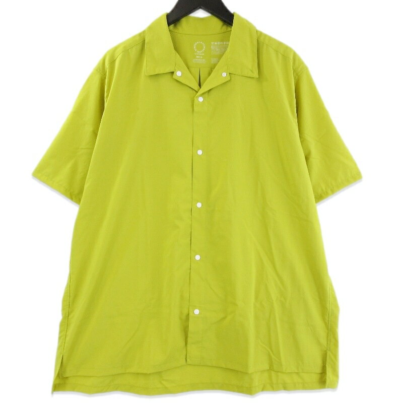 樂天商城 - 【中古】未使用 山と道 ヤマトミチ UL Short Sleeve Shirt M's 2026 半袖シャツ ウルトラ ショートスリーブシャツ Lemon Grass XLメンズ 71016069