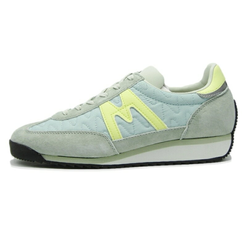 樂天商城 - 【中古】未使用 KARHU カルフ 40 MESTARI F805092 メスタリ スエード ユニセックス AQUA GRAY/WAX YELLOW スニーカー 18002177