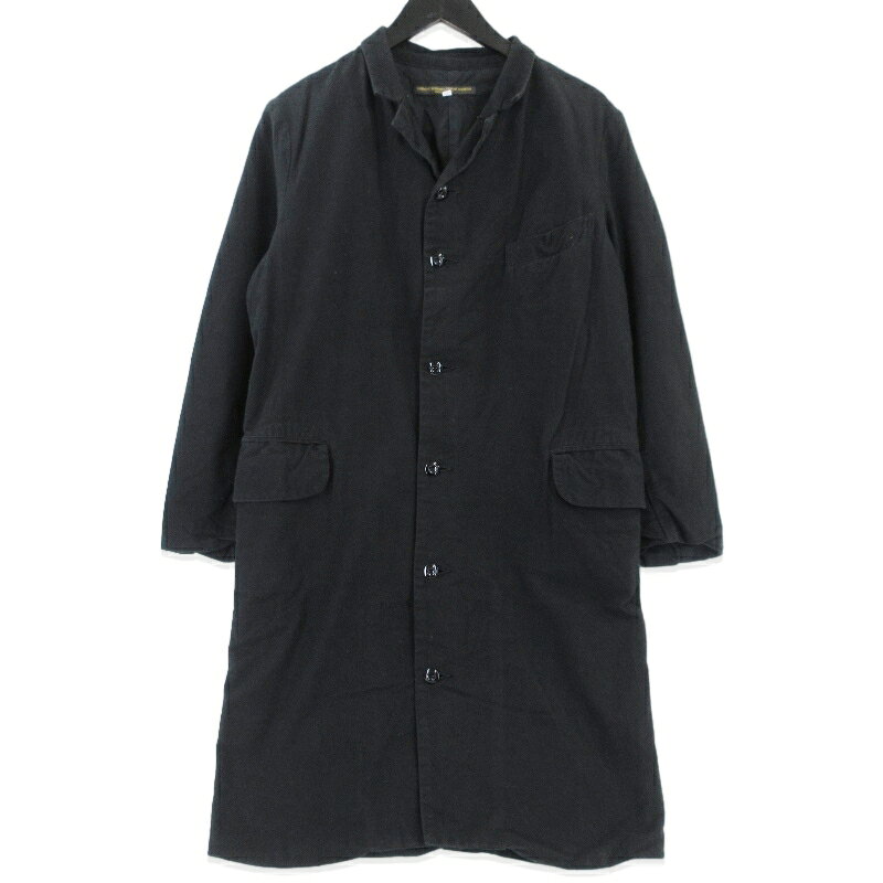 乐天商城 - 【中古】GARMENT REPRODUCTION OF WORKERS ガーメントリプロダクションオブワーカーズ コットンネルコート 日本製 ブラック 黒 1 ロングコート レディース 99001155