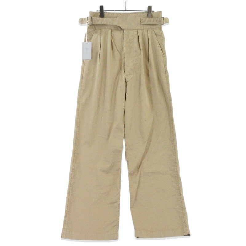 樂天商城 - 【中古】未使用 CIOTA シオタ ブリティッシュアーミー グルカパンツ PTLM-180 British Army Gurhka Pants スビンコットン ベージュ 4 ヘンプ 日本製 メンズ 99001167