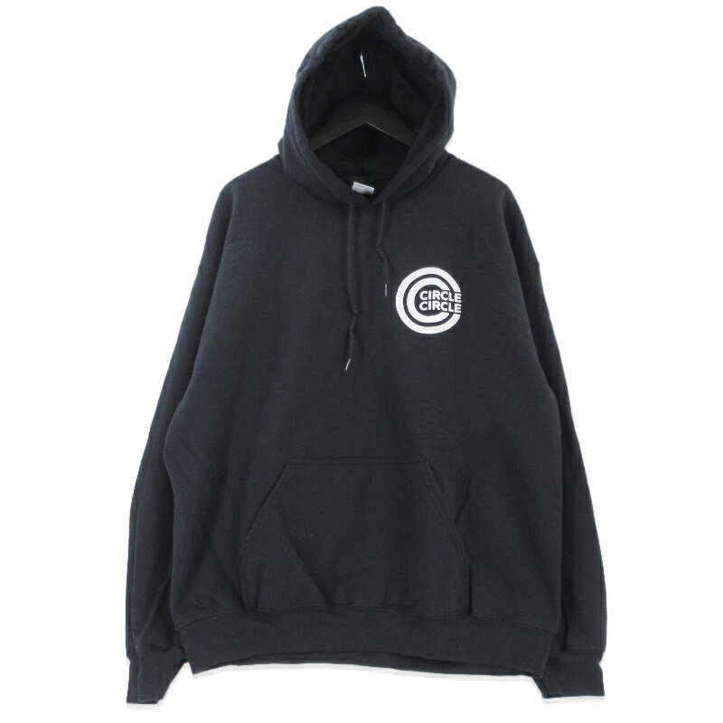 CIRCLE CIRCLE サークルサークル プルオーバーパーカー CC PROMOTIONAL LOGO HOODIE SWEATSHIRT CC-TSWP-002 ブラック 黒 L フーディ 裏フリース メンズ 99001178
