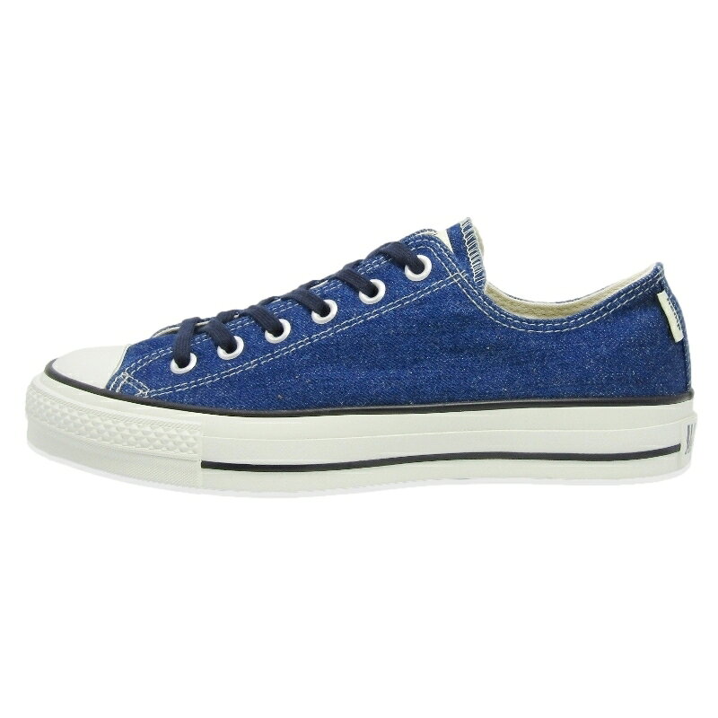 未使用 CONVERSE × GRAMICCI コンバース 7.5 ALL STAR J HEMP DENIM OX 31317930 グラミチ オールスター ヘンプ NAVY オックスフォード 26cm 日本製 スニーカー 18002211