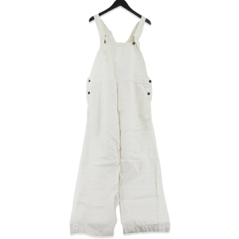 GARMENT REPRODUCTION OF WORKERS ガーメントリプロダクションオブワーカーズ オーバーオール リネン ヘリンボーン 生成り 0 日本製 レディース ウィメンズ 99001265