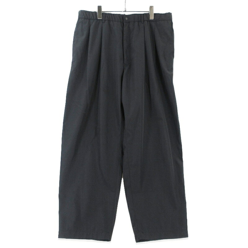 THINKWOOL シンクウール TW シャワープルーフ パンツ TW013-04-25S TW SHOWERPROOF PANTS ポリエステル ウール ブラック 黒 7 イージーパンツ メンズ 99001281