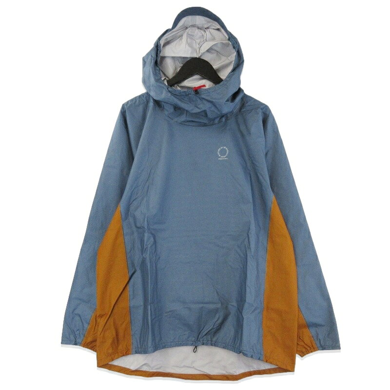 未使用 山と道 ヤマトミチ ウルトラライトオールウェザーフーディ UNISEX 2026年 ナイロンジャケット Blue Gray×Cinnamon Mユニセックス UL All-Weather Hoody メンズ 71016270