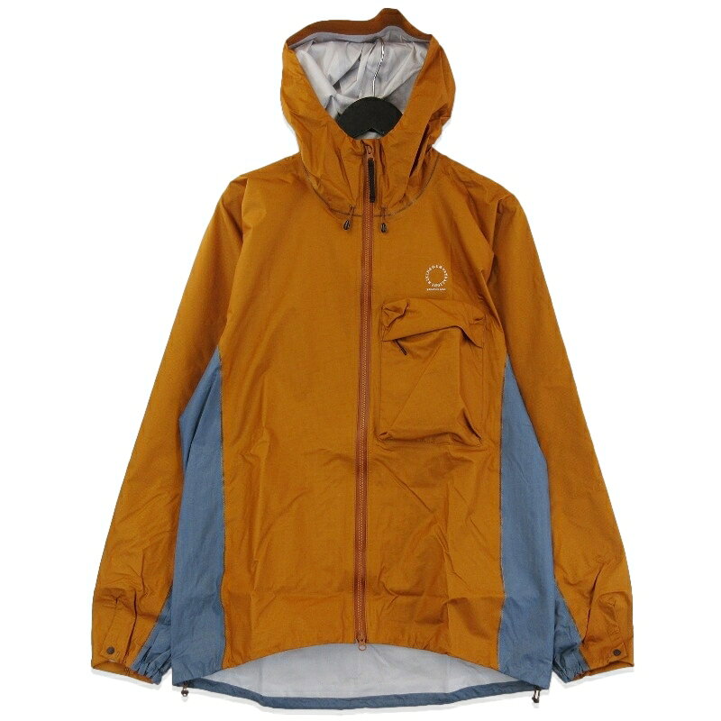 未使用 山と道 ヤマトミチ ULオールウェザージャケット UNISEX 2026年 Pertex Shield Air パッカブル Cinnamon×Blue Gray Sレインパーカー UL All-Weather Jacket メンズ 71016273