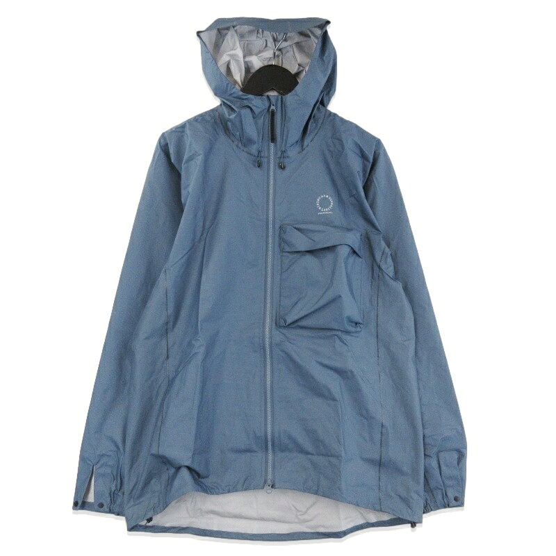 未使用 山と道 ヤマトミチ UL All-Weather Jacket UNISEX 2026年 ULオールウェザージャケット Pertex Blue Gray×Blue Gray MShield Air パッカブル レインパーカー メンズ 71016275