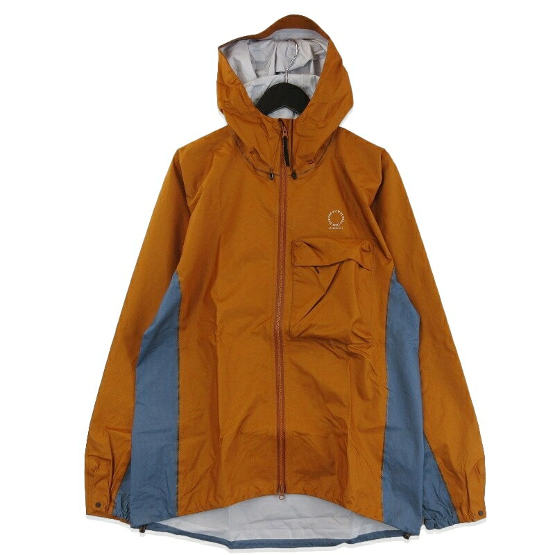未使用 山と道 ヤマトミチ UL All-Weather Jacket UNISEX 2026年 ULオールウェザージャケット Pertex Cinnamon×Blue Gray MShield Air パッカブル レインパーカー メンズ 71016276