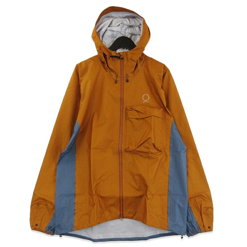 未使用 山と道 ヤマトミチ UL All-Weather Jacket UNISEX 2026年 ULオールウェザージャケット Pertex Cinnamon×Blue Gray LShield Air パッカブル レインパーカー メンズ 71016278