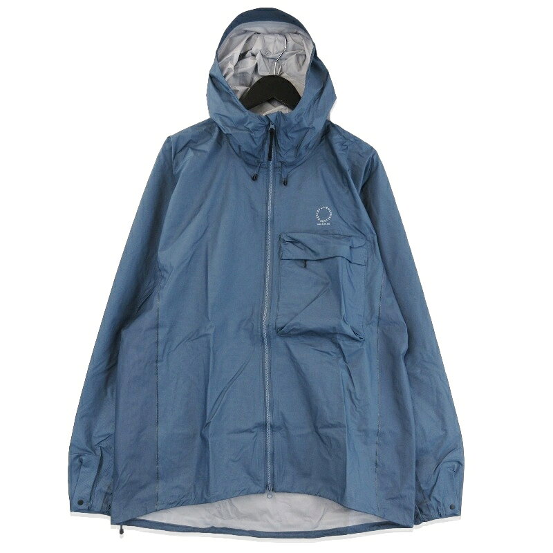 未使用 山と道 ヤマトミチ UL All-Weather Jacket UNISEX 2026年 ULオールウェザージャケット Pertex Blue Gray×Blue Gray LShield Air パッカブル レインパーカー メンズ 71016280