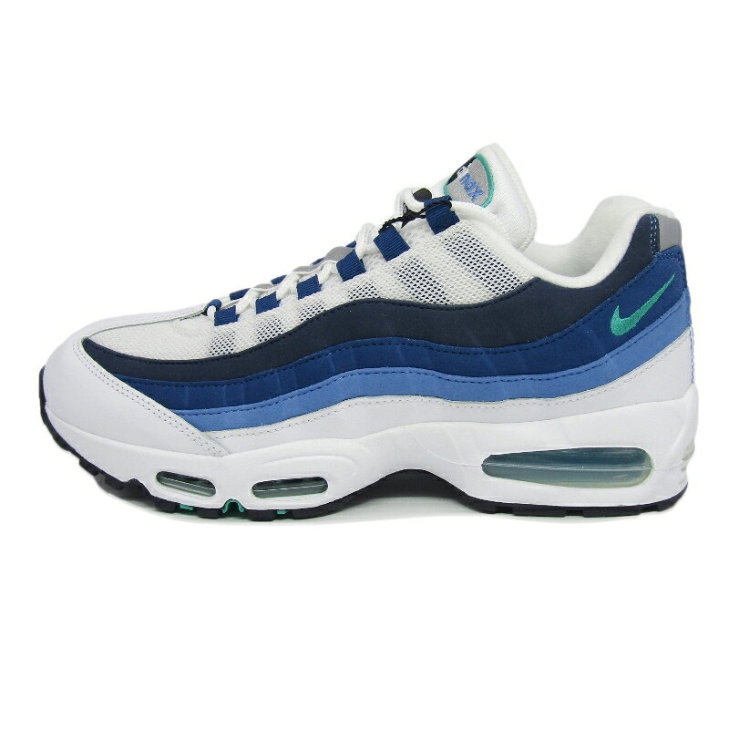 未使用 NIKE ナイキ 28cm AIR MAX 95 BIG BUBBLE IH7855-100 エアマックス95 ビッグバブル WHITE/EMERALD GREEN-LAKE BLUE スニーカー 88000158