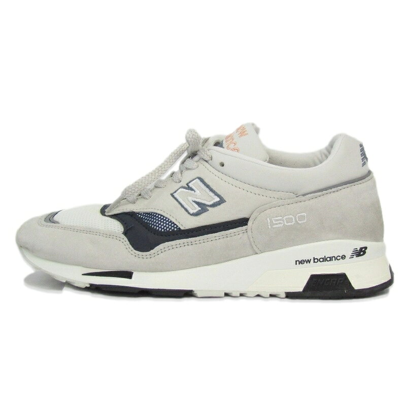 New Balance ニューバランス UK7.5 M1500GWK FLUID MINIMALIST PACK ピッグスキンスエード UK製 ライトグレー GRAY グレー フルード ミニマリスト パック ENCAP ローカット スニーカー 35005845
