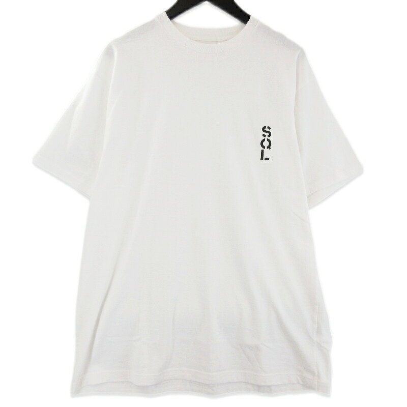 【中古】未使用 SEQUEL シークエル T-SHIRT? SQ-25SS-ST-07 半袖Tシャツ プリント 日本製 WHITE XL メンズ 71016551