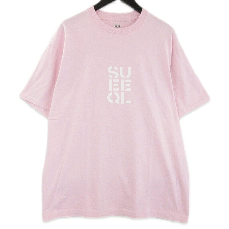 【中古】未使用 SEQUEL シークエル T-SHIRT? SQ-25SS-ST-05? 半袖Tシャツ プリント 日本製 PINK XL メンズ 71016553