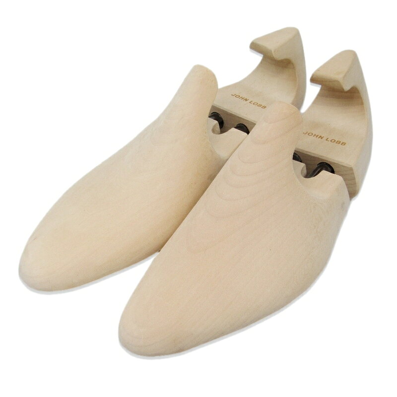 【中古】JOHN LOBB ジョンロブ シューツリー 純正 木製シューキーパー ナチュラル UK5E 60010094