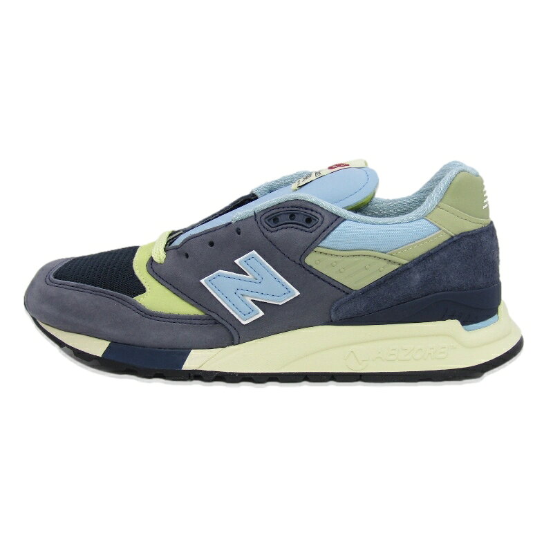 6/16まで価格NewBalance M998MD USA製 ブルー×グレー27 楽天市場】new balance 998 blueの通販