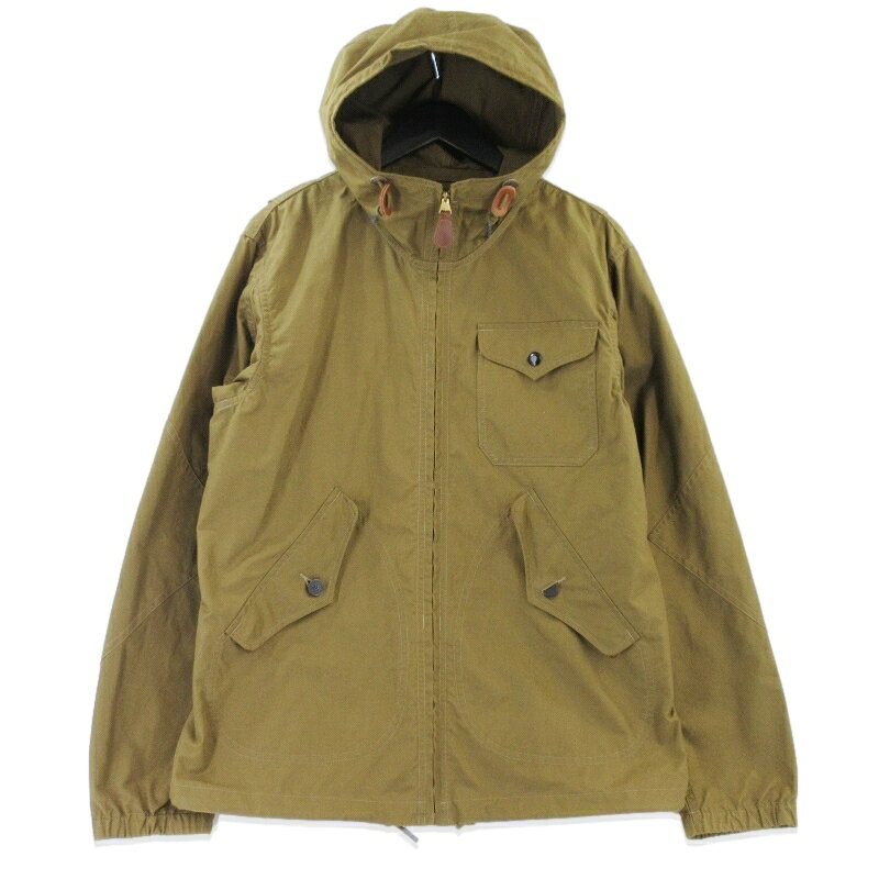【中古】RRL ダブルアールエル ベンタイル フーデッドジャケット 782630081001 VENTILE HOODED JACKET ブラウン S メンズ 99001790