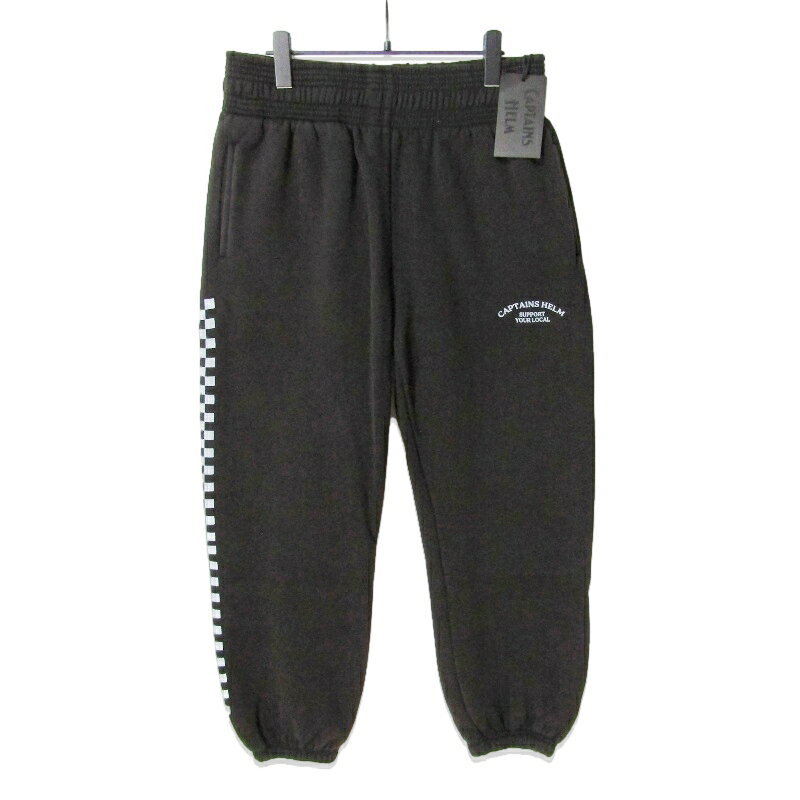 【美品】CAPTAINS HELM フリース イージーパンツ 黒 S 27115031.jpg