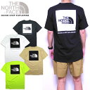ノースフェイス tシャツ メンズ 半袖 BOX NSE TEE THE NORTH FACE バックプリント ブランド 2023春夏 NF0A812H ボックス