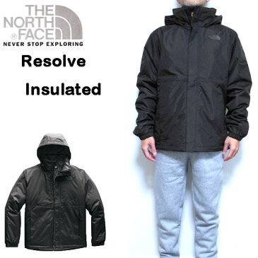 ノースフェイス メンズ ジャケット THE NORTH FACE RESOLVE INSULATED JACKET 中綿 18新作 アウター 防寒 S M L XL