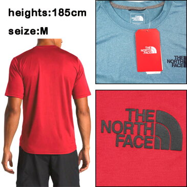 ノースフェイス Tシャツ メンズ THE NORTH FACE LFC REAXION AMP CREW TEE ティーシャツ ロゴ S M L XL