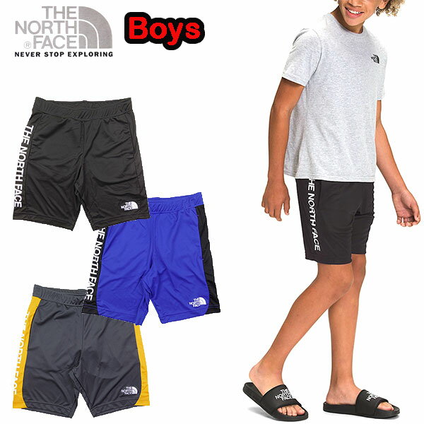 ノースフェイス キッズ ハーフパンツ スポーツ 夏 ジャージ 男の子 女の子 THE NORTH FACE フラッシュドライ Never Stop Knit Training Short 短パン 売れ筋アイテム