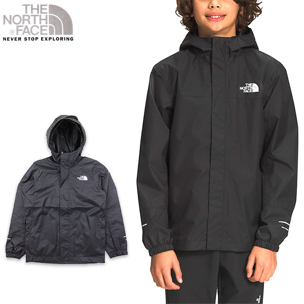 Ρե å 㥱å  ˤλ BOYS ANTORA RAIN JACKET ɥ֥졼 ֥ ߸˽ʬ NF0A5J49