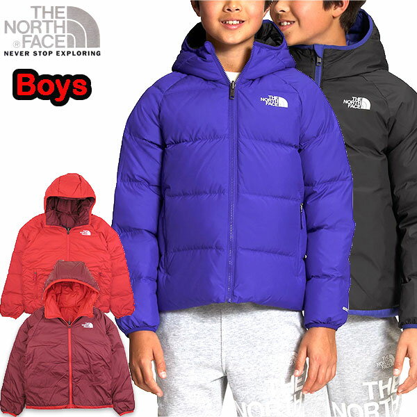 THE NORTH FACE(ザ・ノースフェイス キッズ)のアウター USAモデル！ボーイズ ダウンジャケット リバーシブル 【Boys Reversible North Down Hooded Jacket】 が入荷です。軽量 スタイリッ...