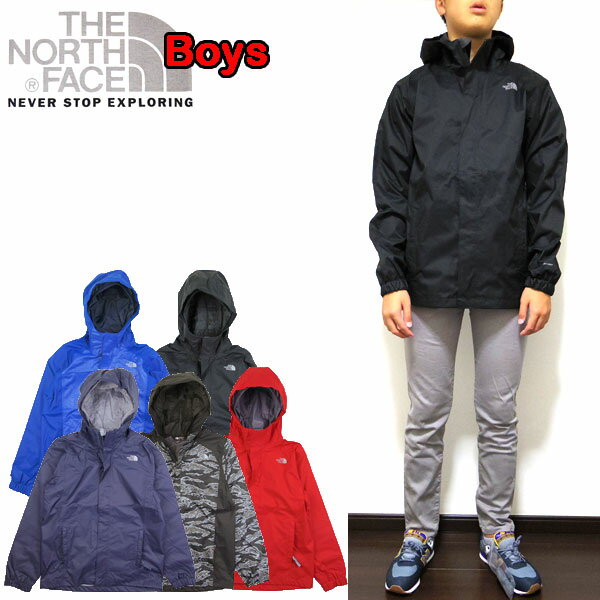 ノースフェイス キッズ ジャケット アウトレット 男の子 BOYS RESOLVE REFLECTIVE JACKET アウター THE NORTH FACE 120 130 140 150 160 170cm