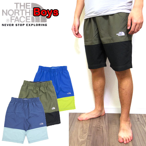 ノースフェイス キッズ THE NORTH FACE 水着 ハーフパンツ CLASS V WATER SHORTS 19新作 男の子 110 120 130 140 150 160 170cm