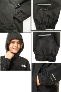 THENORTHFACE/ザ・ノースフェイス/キッズ/マウンテンパーカー/リゾルブジャケット/ジュニア/子供/BOYSRESOLVEJACKET/ブラック/ウィンドブレーカー/レインウェアー【YDKG-m】