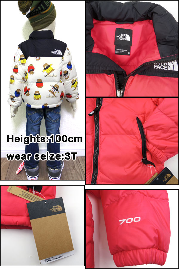 ノースフェイス ダウン キッズ アウター ヌプシ THE NORTH FACE ジャケット 1996 RETRO NUPTSE DOWN 21秋冬新作 男の子 女の子 80 90 100 110cm