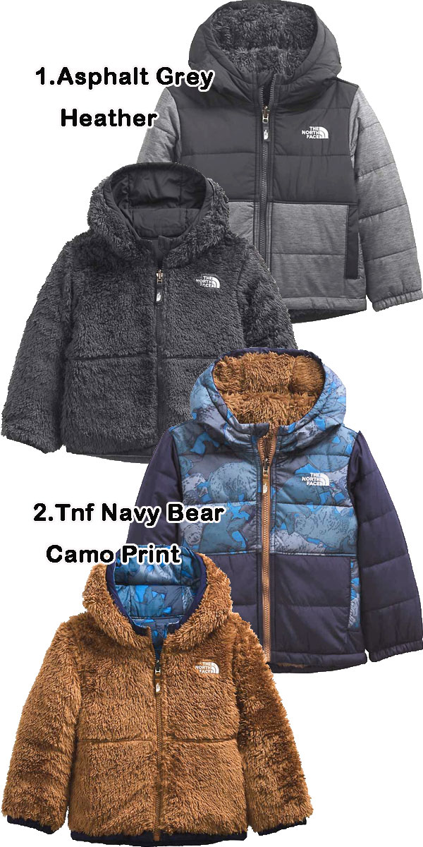 ノースフェイス キッズ ジャケット アウター リバーシブル THE NORTH FACE 男の子 Rvs Mount Chimbo Fullzip Hoodie 21新作 80 90 100 110cm フリース