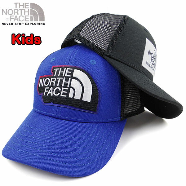 ノースフェイス キッズ 帽子 子ども メッシュ キャップ THE NORTH FACE Kids Mudder Trucker Hat 2024春夏 新作