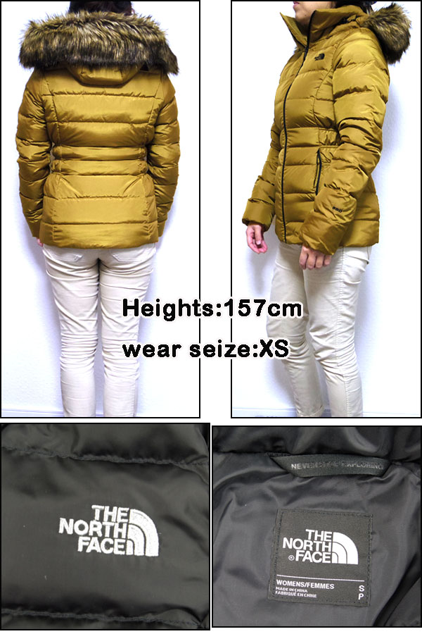 ノースフェイス アウター ダウン レディース ジャケット THE NORTH FACE GOTHAM JACKET II XS S M L NF0A35BW