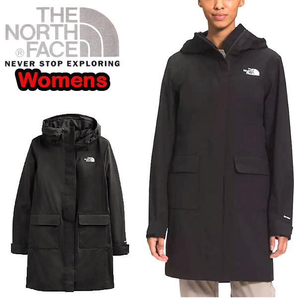 ノースフェイス レディース ジャケット アウター THE NORTH FACE City Breeze Rain Parka II トレンチコート 防水 22春新作 薄手 USA