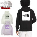 ノースフェイス パーカー レディース ボックスロゴ スウェット THE NORTH FACE BOX NSE PULLOVER HOODIE us 2022秋冬 背中プリント 裏起毛 プルオーバー セール