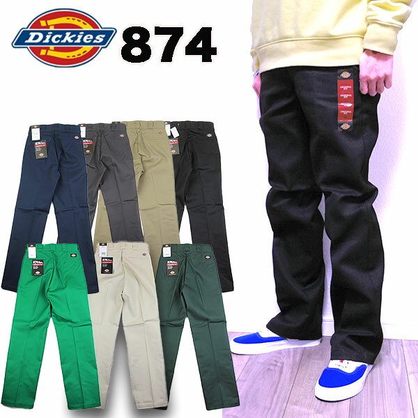 樂天商城 - ディッキーズ 874 ワークパンツ DICKIES チノパン 65/35 DICKIES ORIGINAL TC TWILL オリジナルフィット L32 2026春夏 新作