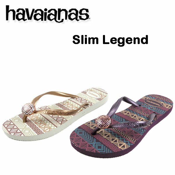 ハワイアナス レディース ビーチサンダル スリム レジェンド Slim Legend HAVAIANAS