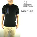 フレッドペリー ポロシャツ メンズ 半袖 M2290 Laser Cut Shirt FRED PERRY レーザーカット シャツ Capsule Sportswear