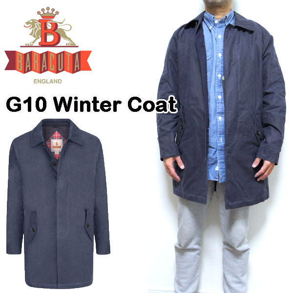 バラクータ バラクータ トレンチコート メンズ BARACUTA G10 WINTER COAT-OILSKIN